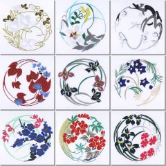 Japanese Quilt Circles Combo