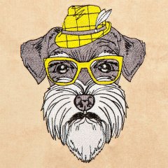Hipster Canine 2