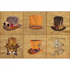 BFC1740 Steampunk Hats