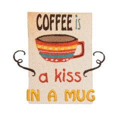 Coffee is a Kiss in Mug