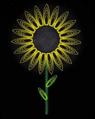 String Art Sunflower
