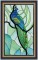 BFC1346 Stained Glass Peacock Two Ways