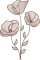 BFC2235 Transparent Flowers