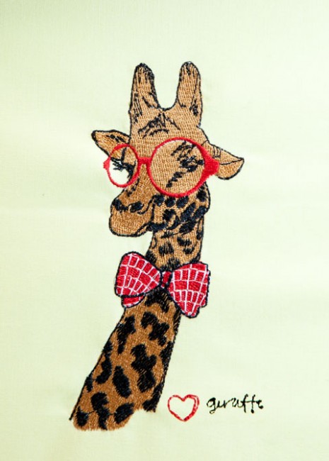 BFC1424 Hipster Animals in Love Filled