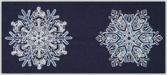 BFC1497 Geometric Snowflakes 3 Ways