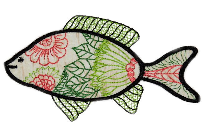 BFC1581 Applique or Not Fishy Friends