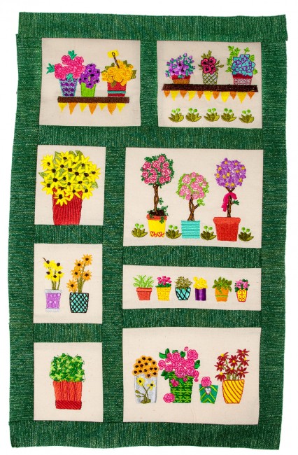 BFC1635 Gardening Quilt Collection - The Flower Shop Window