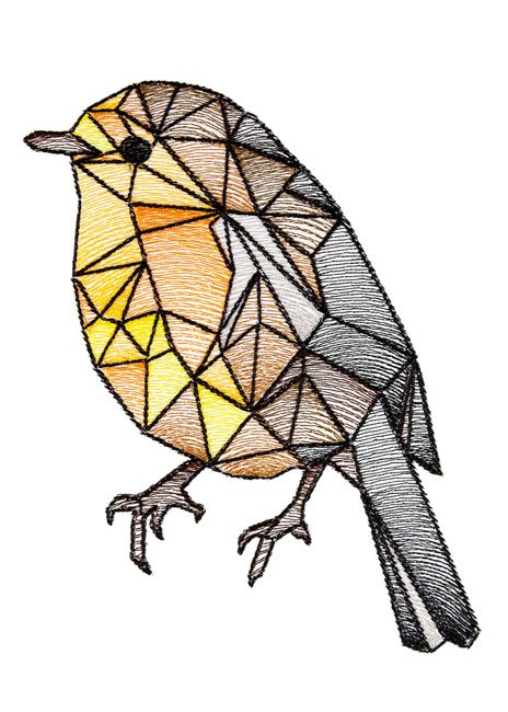 BFC1674 Stained Glass Birds