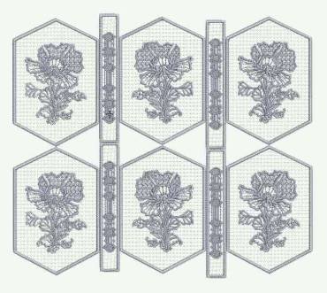 BFC0275 Tablecloths - Floral Elegance