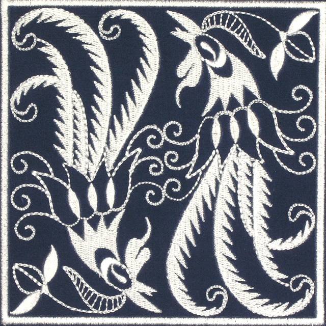 BFC0640 Quilt In the Hoop Chinese Indigo Quilt Blocks I