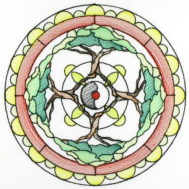 BFC0800 Stained Glass Mandalas