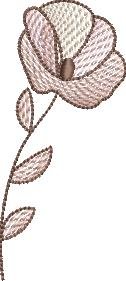 BFC2235 Transparent Flowers