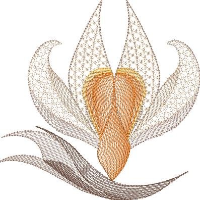 BFC2235 Transparent Flowers