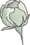 BFC2235 Transparent Flowers
