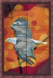 BFC1019 Window-An Eagle in Autumn
