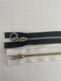10" Metal Separating Zipper/Fancy Tab