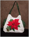 BFC1294 Poinsettia Handbag