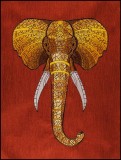 BFC1565 Large Decorative Bronze Elephant
