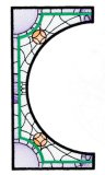 BFC1756 Stained Glass Circles and Frames - 02