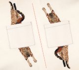 BFC31343 Leaping Cat Pocket topper