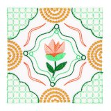 BFC31643 Summery Quilt Blocks