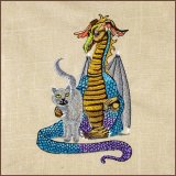 BFC31666 Delight's Pals - Dragon and Cat