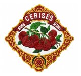 RMG371   Vintage Cherries Label