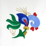 BFC0577 Iznik Pottery Florals 13