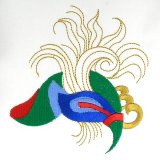 BFC0577 Iznik Pottery Florals 15
