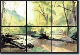BFC0784 Window - Forest Dawn