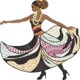 BFC32008 African Dancer