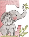 BFC321478 Cute Little Animals Alpha E