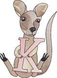 BFC32154 Cute Little Animals Alpha K