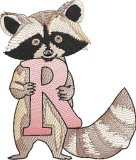 BFC32161 Cute Little Animals Alpha R