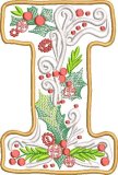 BFC32208 Christmas Applique Alpha I