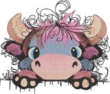 BFC32285 Cute Highland Baby