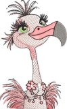 BFC32304 Quirky Flamingos