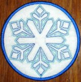 CCQ0182 - 10 Snowflakes and Coasters