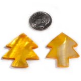 Yellow Orange Christmas Trees