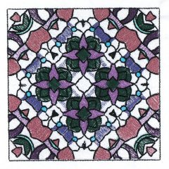 BFC30666 BFC1025 Stained Glass Tiles II - 03