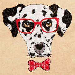 Hipster Canine 1