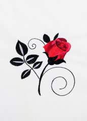 Red Roses - Black Scrolls 9