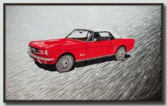 BFC1397 Large 1965 Ford Mustang