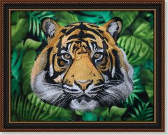 BFC1421 Large Tiger Portrait