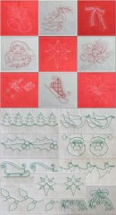 BFC1563 Christmas Quiltables