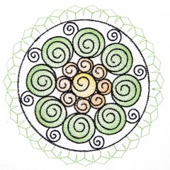 A Dozen Quilt Circles - 10