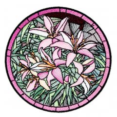 BFC1756 Stained Glass Circles and Frames - 05
