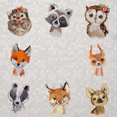 BFC1921 Baby Animals of the Woodlands
