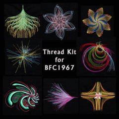 BFC1967 Light and Airy Fractals Thread Kit