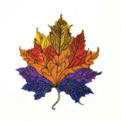 BFC2191 Elegant Autumn Leaves